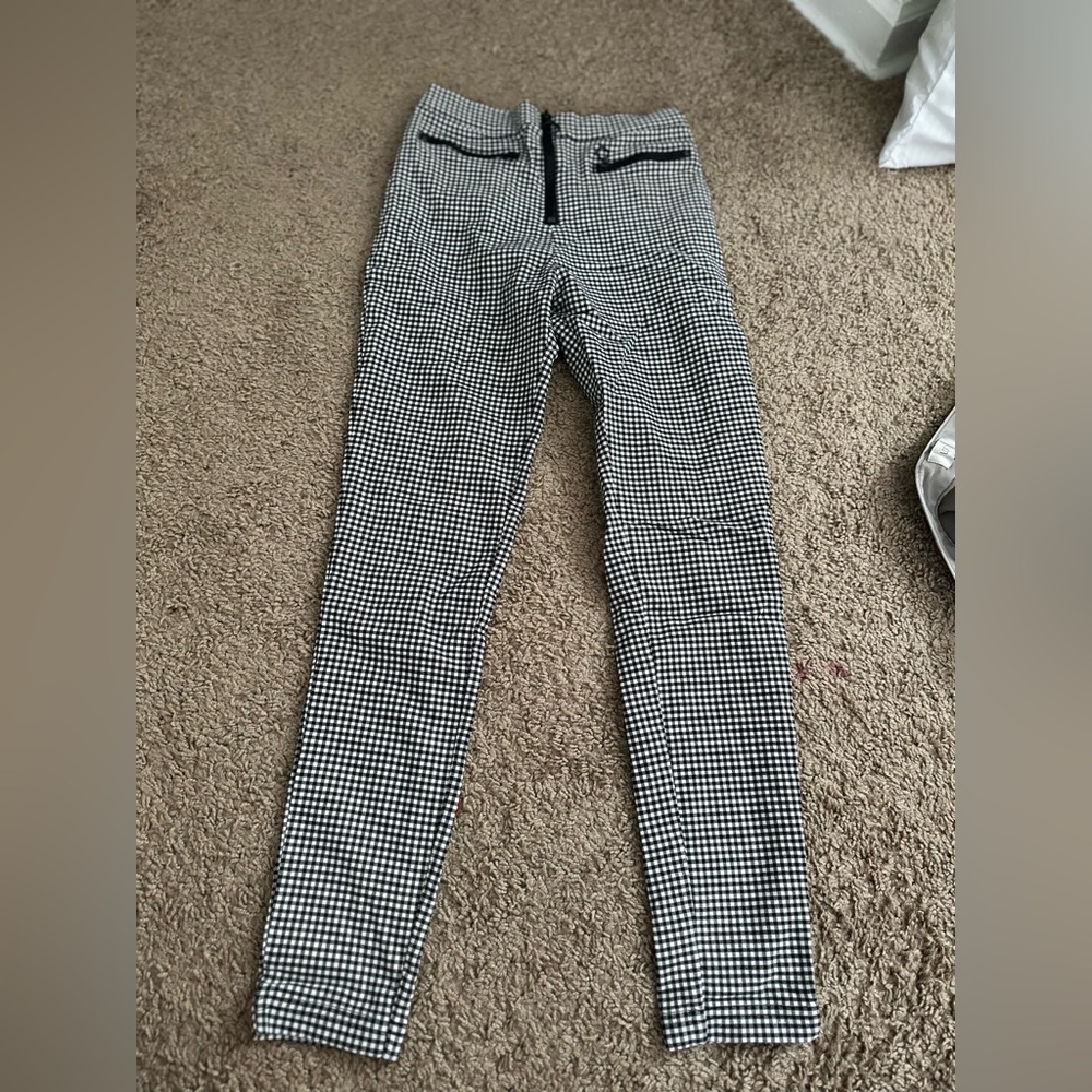 Urban Outfitters Monochrome Checkered Dress Stretchy pant